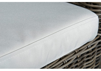 Chaise Fontana / Saint Marlo Crème blanc 5 mm gris chiné