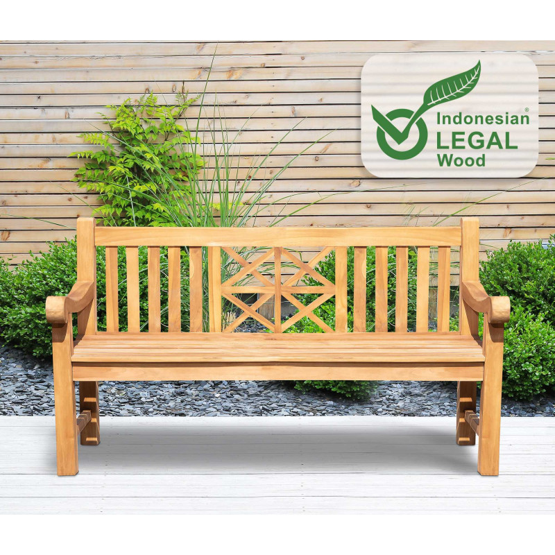 Banc en teck Florida 150 cm