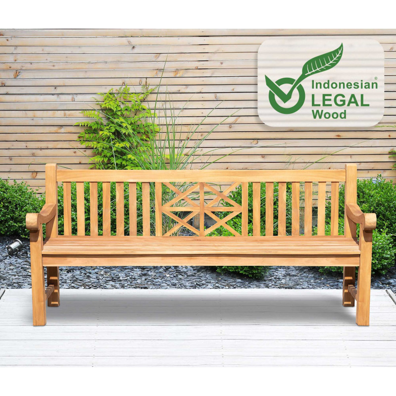 Banc en teck Florida 200 cm