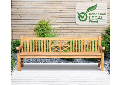 Banc en teck Florida 240 cm