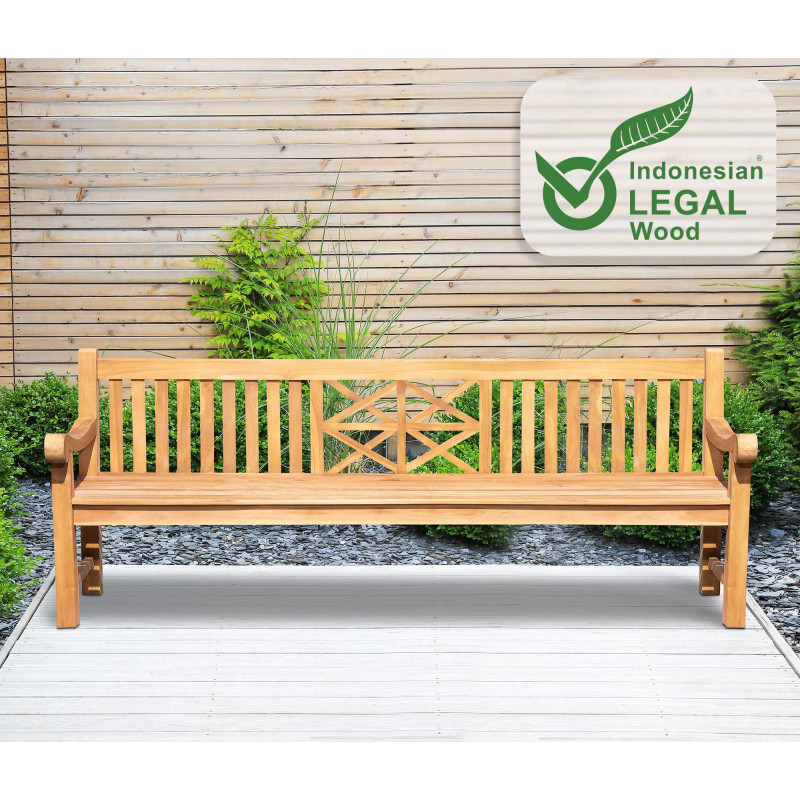 Banc en teck Florida 240 cm