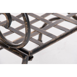 Sedia da Giardino Lotta in Ferro bronzo