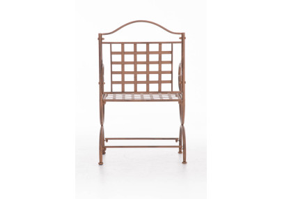 Chaise Lotta, marron antique