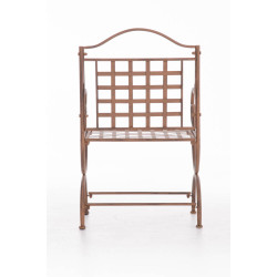 Chaise Lotta, marron antique