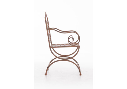 Chaise Lotta, marron antique