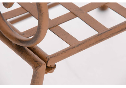 Chaise Lotta, marron antique