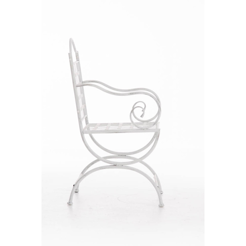 Chaise Lotta, blanc antique