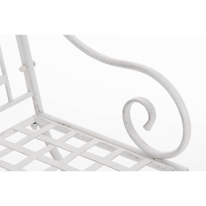 Chaise Lotta, blanc antique