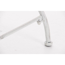 Sedia da Giardino Lotta in Ferro bianco antico