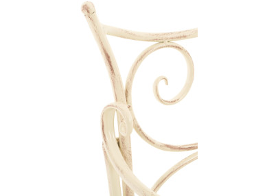 Banc de jardin Tara, crème antique