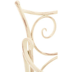 Banc de jardin Tara, crème antique