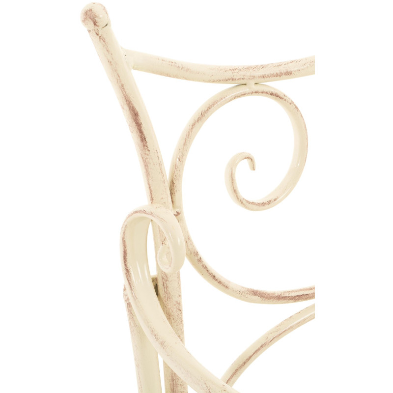 Banc de jardin Tara, crème antique