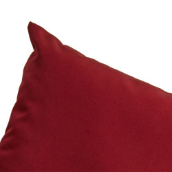 Housse de coussin pour chaise longue Imola rouge rubis