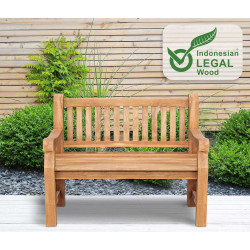 Teakbank Jackson V2 120 cm