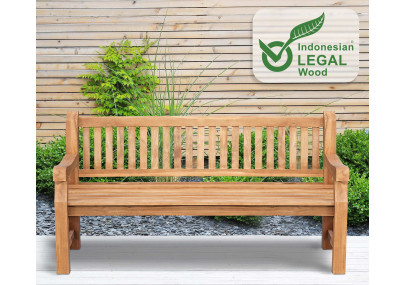 Banc en teck Jackson V2 180 cm