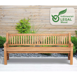 Banc en teck Jackson V2 220 cm