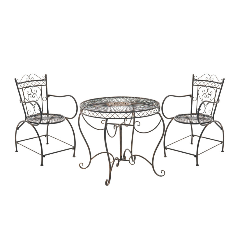 Ensemble de sièges Sheela, bronze