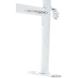 Reja De Jardín Mangold En Metal Blanco antiguo