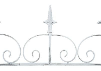 Reja De Jardín Mangold En Metal Blanco antiguo