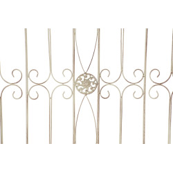 Reja De Jardín Mangold En Metal Crema antiguo