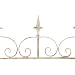 Reja De Jardín Mangold En Metal Crema antiguo