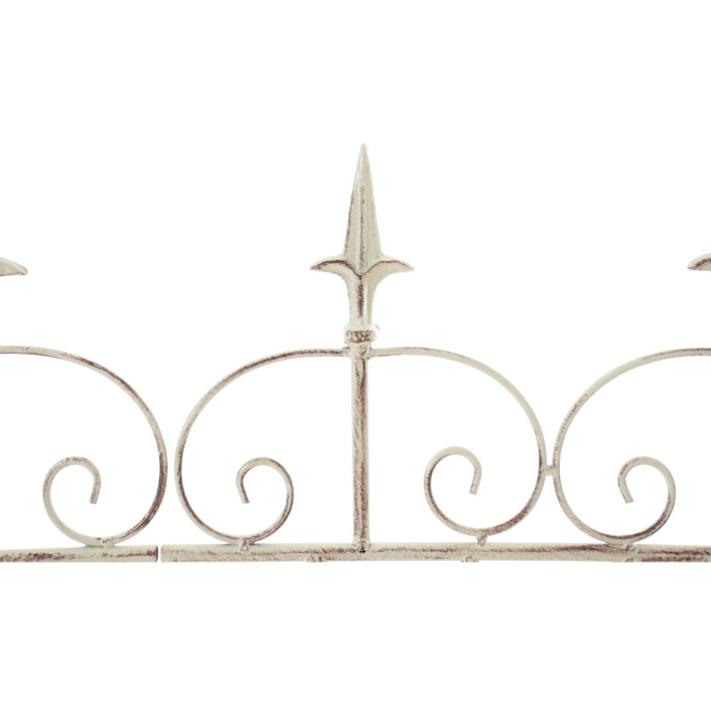 Recinzione da Giardino in Ferro Mangold crema antica