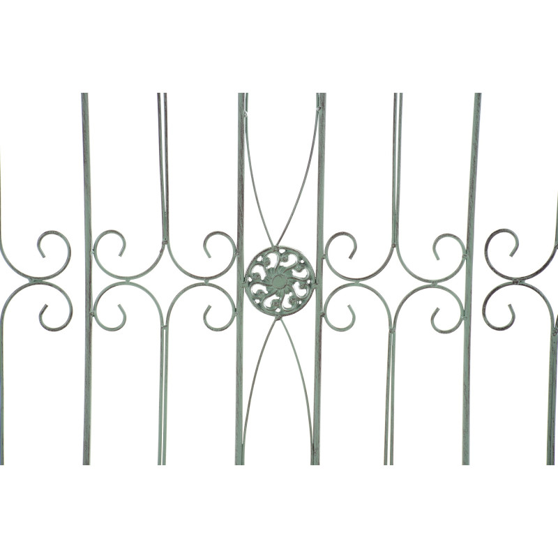 Recinzione da Giardino in Ferro Mangold verde antico