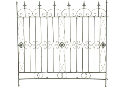 Reja De Jardín Mangold En Metal Verde antiguo