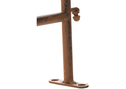 Clôture de jardin Mangold marron antique