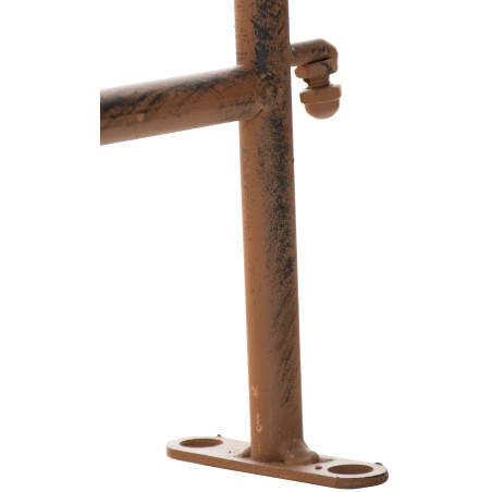 Cl?ture de jardin Mangold marron antique