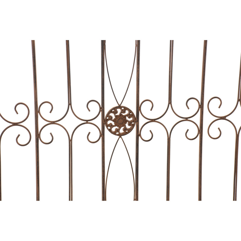 Cl?ture de jardin Mangold marron antique