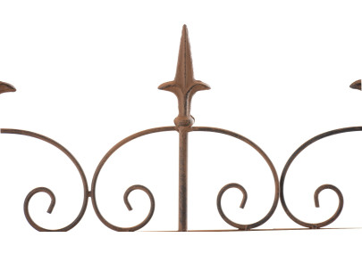 Reja De Jardín Mangold En Metal Marrón antiguo