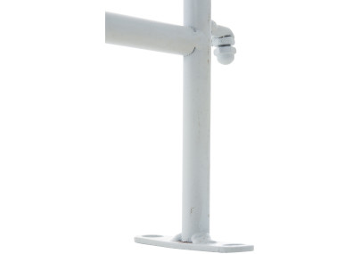 Reja De Jardín Mangold En Metal Blanco