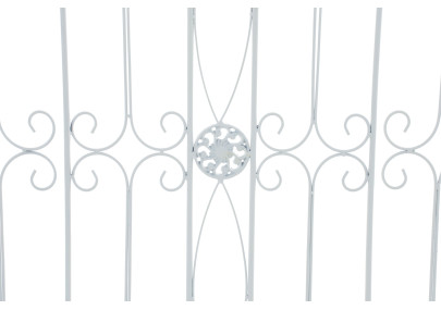 Reja De Jardín Mangold En Metal Blanco