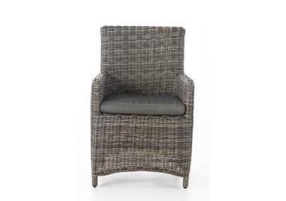 Chaise Fontana / Saint Marlo anthracite 5 mm gris chiné