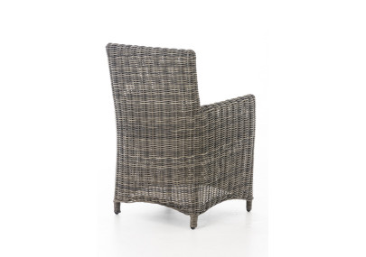 Chaise Fontana / Saint Marlo gris fer 5 mm gris chiné