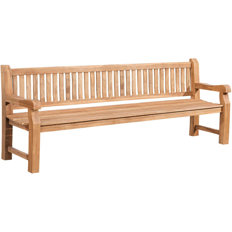 Banc en teck Jackson V2 240 cm