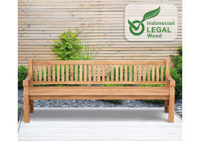 Banc en teck Jackson V2 240 cm