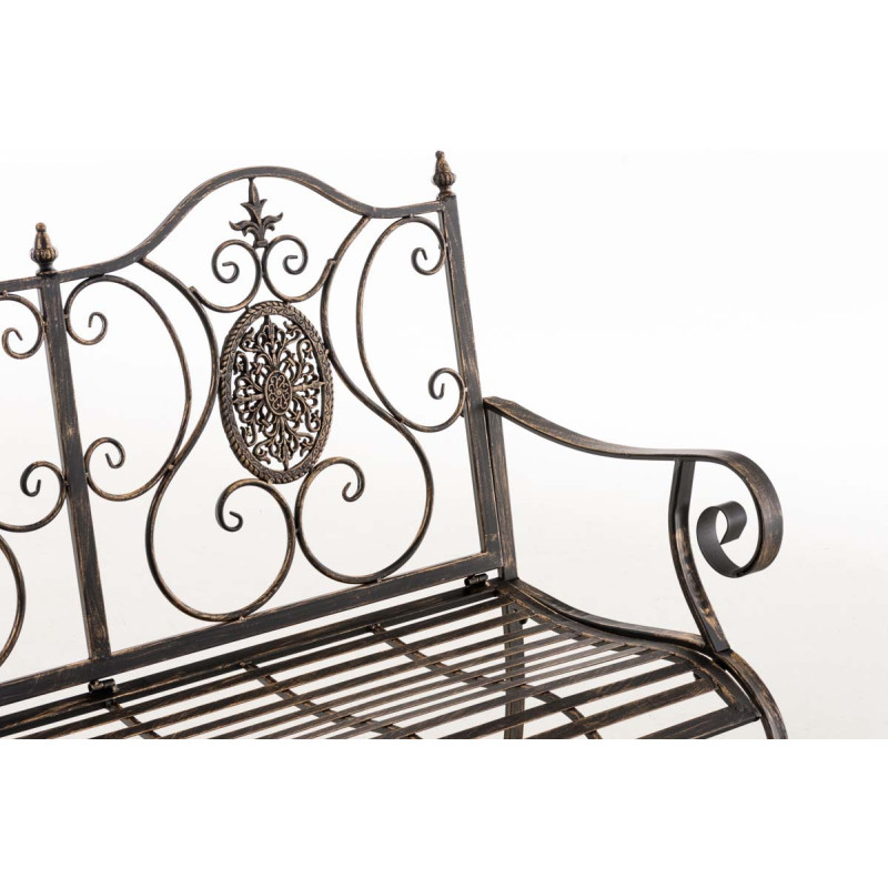 Panchina da Giardino Punjab bronzo