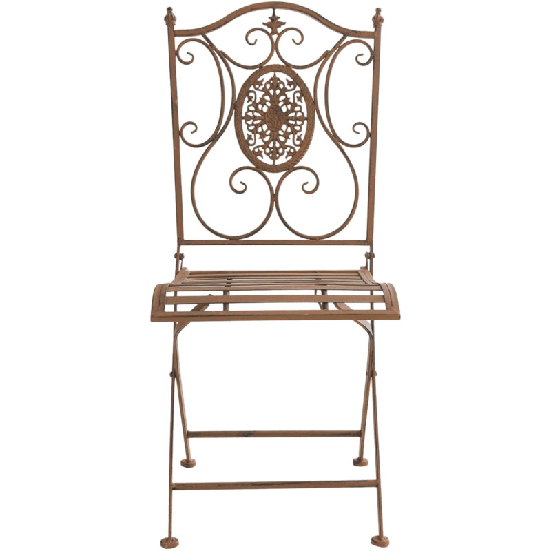 Chaise Sibell, marron antique