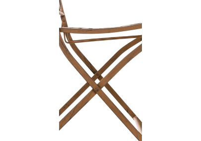 Chaise Sibell, marron antique