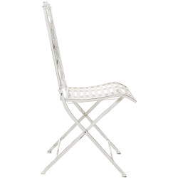 Chaise Sibell blanche antique