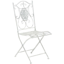 Chaise Sibell blanche antique