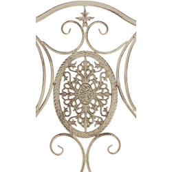 Fauteuil Sibell, crème antique