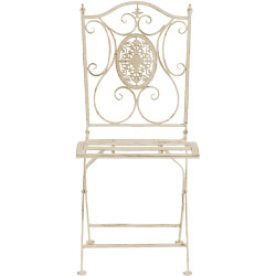 Fauteuil Sibell, crème antique