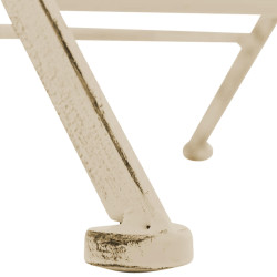 Fauteuil Sibell, crème antique