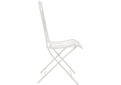 Silla De Jardín Plegable Sibell Blanco