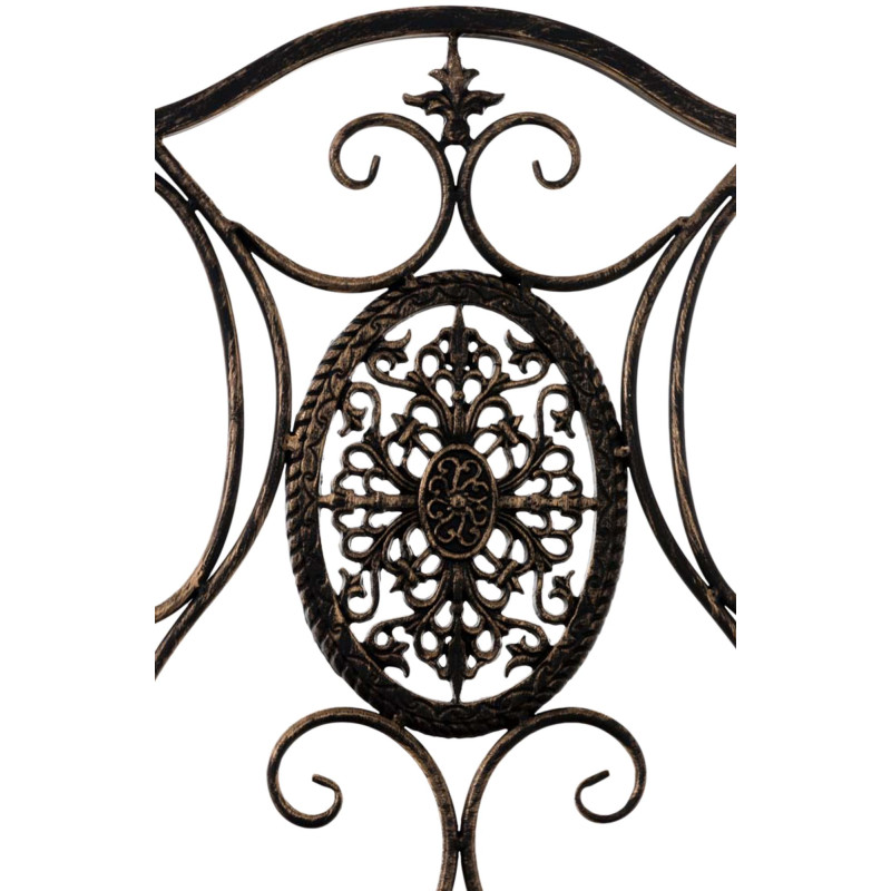 Silla De Jardín Plegable Sibell Bronce