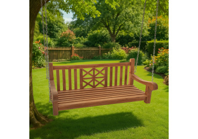 Banco mecedora Farm Teca,150 cm