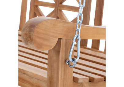 Balancelle de ferme 150 cm en teck